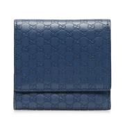 Gucci Vintage Pre-owned Laeder plnbcker Blue, Dam