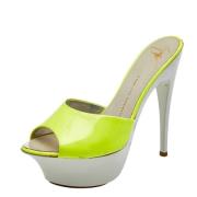 Giuseppe Zanotti Pre-owned Pre-owned Laeder sandaler Yellow, Dam