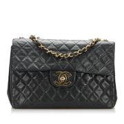 Chanel Vintage Pre-owned Laeder chanel-vskor Black, Dam