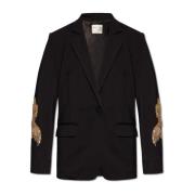 Forte Forte Applikerad blazer Black, Dam