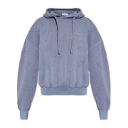 Halfboy Hoodie med vintageeffekt Blue, Dam