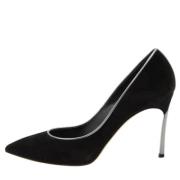 Casadei Pre-owned Pre-owned Mocka klackskor Black, Dam