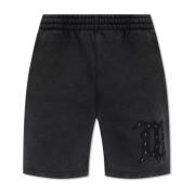 Misbhv Bomullsshorts med logotyp Gray, Herr