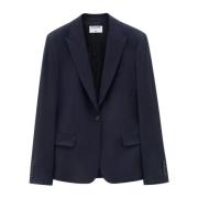 Filippa K Stilfull Ull Blazer Blue, Dam