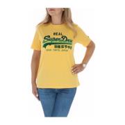 Superdry Gul Dam T-shirt Yellow, Dam