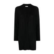 Malo Stickad Cardigan Black, Dam