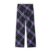 Burberry Check Zip Byxor Multicolor, Herr