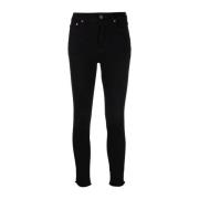 Golden Goose Guldiga Skinny Byxor Black, Dam