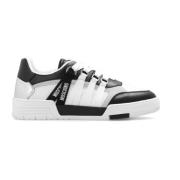 Moschino Sneakers med logotyp White, Dam