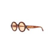 Marni Blonde Havana Solglasögon Brown, Unisex