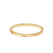 Nialaya Guld Simplicity Armband Rostfritt Stål Yellow, Herr