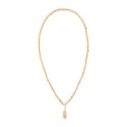 Alanui Prydd virkad halsband Beige, Dam