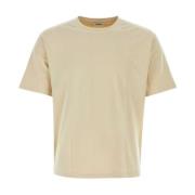 Nanushka Beige Reece Bomull T-Shirt Beige, Herr