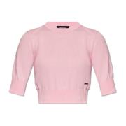 Dsquared2 Topp med logotyp Pink, Dam