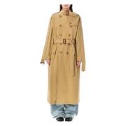 R13 Oversized Deconstructed Trench Coat Beige, Dam