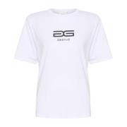 Gestuz Stilig Samurillygz P Tee Top White, Dam