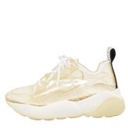 Stella McCartney Pre-owned Pre-owned Tyg sneakers Yellow, Dam