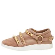 Giuseppe Zanotti Pre-owned Pre-owned Laeder sneakers Beige, Dam