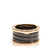 Bvlgari Vintage Pre-owned Vitt guld ringar Pink, Dam