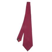 Dunhill Pre-owned Pre-owned Silke hem-och-kontorstillbehr Red, Herr