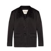 Nanushka Patri satinblazer Black, Dam