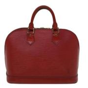 Louis Vuitton Vintage Pre-owned Laeder louis-vuitton-vskor Red, Dam