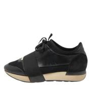Balenciaga Vintage Pre-owned Laeder sneakers Black, Dam