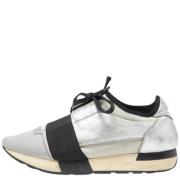 Balenciaga Vintage Pre-owned Laeder sneakers Gray, Dam