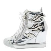 Giuseppe Zanotti Pre-owned Pre-owned Laeder sneakers Gray, Dam