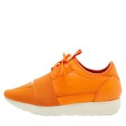 Balenciaga Vintage Pre-owned Laeder sneakers Orange, Dam