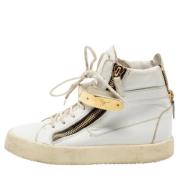 Giuseppe Zanotti Pre-owned Pre-owned Laeder sneakers White, Dam