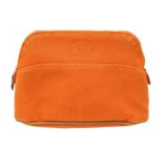 Hermès Vintage Pre-owned Canvas handvskor Orange, Dam