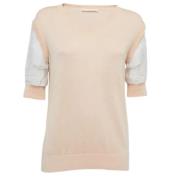 Chloé Pre-owned Pre-owned Bomull toppar Beige, Dam