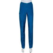 Stella McCartney Pre-owned Pre-owned Silke nederdelar Blue, Dam