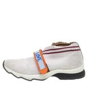 Fendi Vintage Pre-owned Tyg sneakers White, Dam