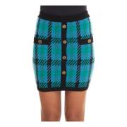 Suncoo Tartan Style Minikjol Blue, Dam