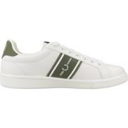 Fred Perry Klassiska Lädersneakers White, Herr