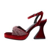 Noa Harmon High Heel Sandals Red, Dam