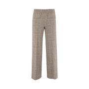 Aspesi Straight Trousers Beige, Dam