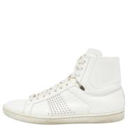 Yves Saint Laurent Vintage Pre-owned Laeder sneakers White, Dam