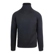 Paolo Pecora Svarta Regular Fit Tröjor Black, Herr