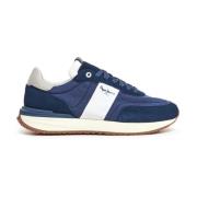 Pepe Jeans Tape Sneakers Blue, Herr