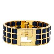 Fendi Vintage Pre-owned Laeder armband Yellow, Dam