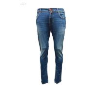 Jacob Cohën Vintage Mid Blue Slim Jeans Blue, Herr