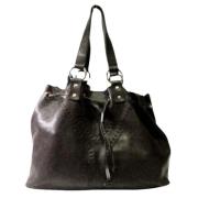 Yves Saint Laurent Vintage Pre-owned Laeder totevskor Brown, Dam