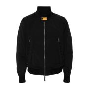 Parajumpers Svarta Ripstop Jackor med Logo Patch Black, Herr