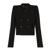 Rick Owens Ny ullblazer Black, Dam