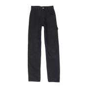 Dickies Svarta Logo Jeans för Män Black, Herr