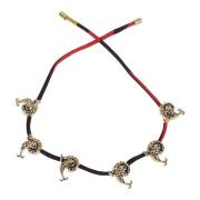 Emilio Pucci Bronssiden Twill Halsband Multicolor, Dam