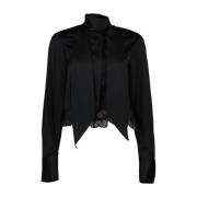Stella McCartney Kortärmad skjorta Black, Dam